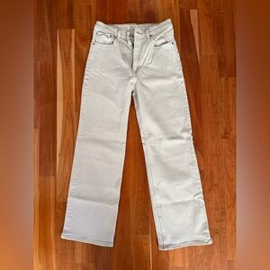 Abercrombie & Fitch light gray 90s Jeans